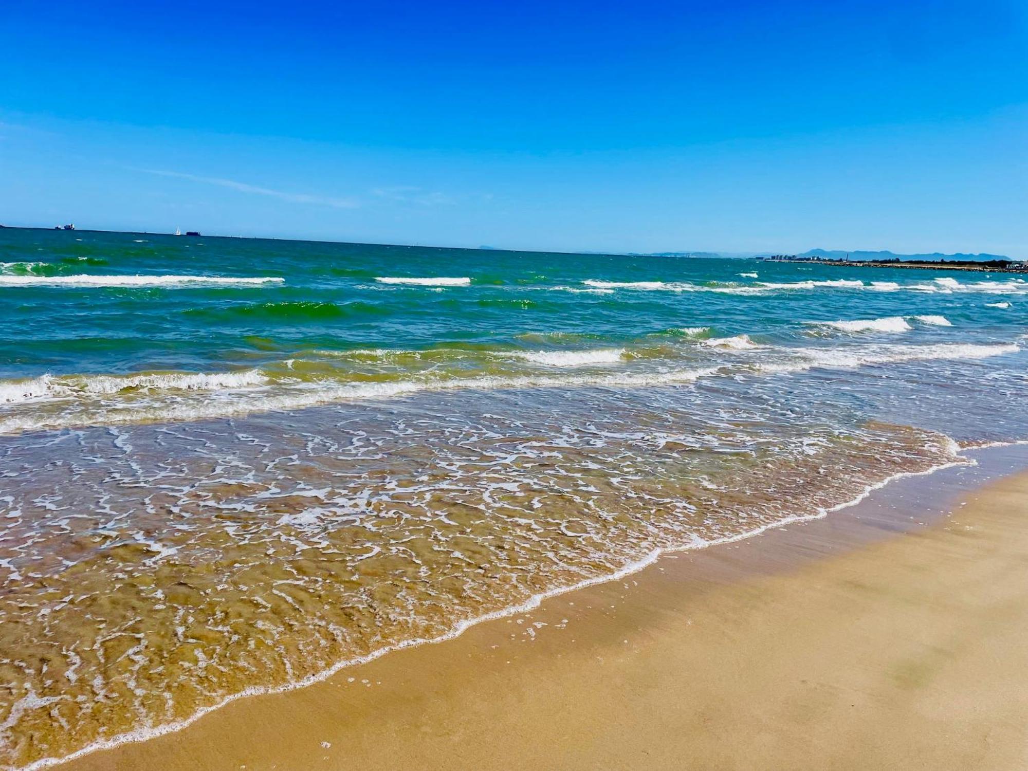 Precioso Apartamento Playa Pinedo Valencie Exteriér fotografie